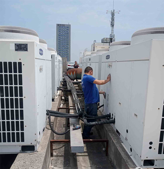 掇刀中央空调制热和不制冷系统维修方法